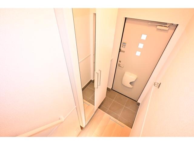 京終駅 徒歩9分 2階の玄関周り