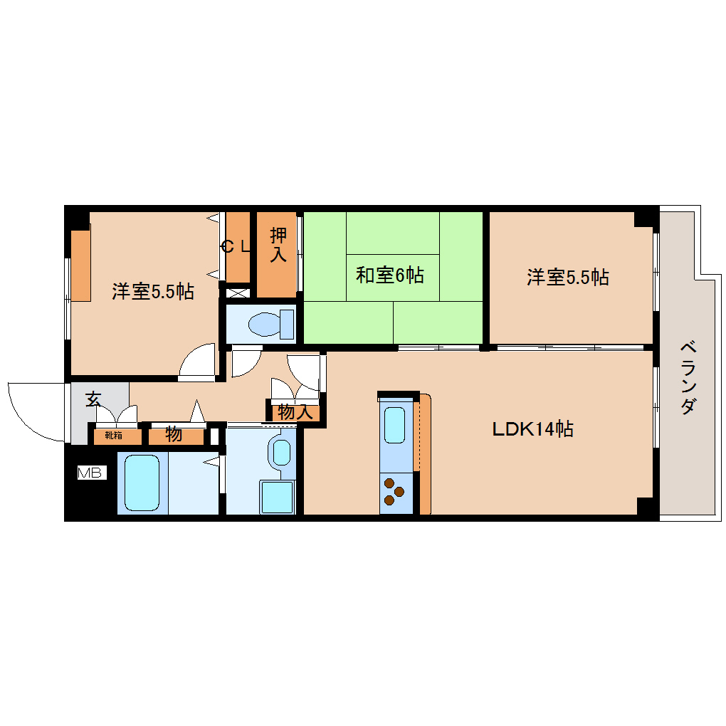間取図