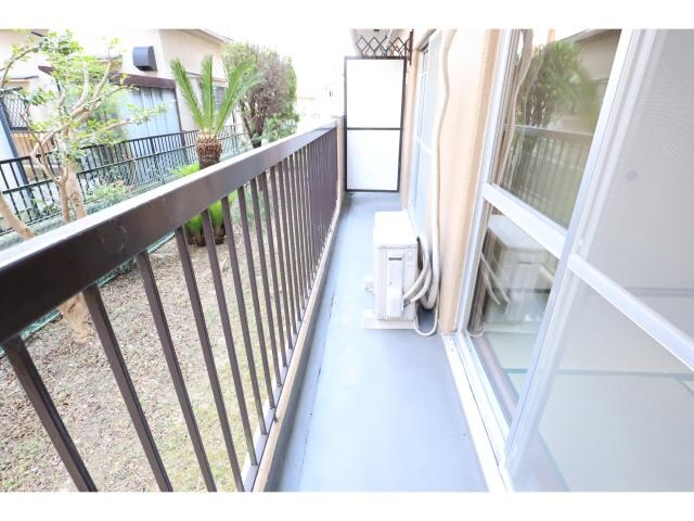 二上駅 徒歩10分 1階のベランダ・バルコニー・庭