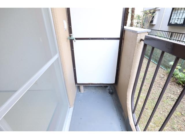 二上駅 徒歩10分 1階のベランダ・バルコニー・庭