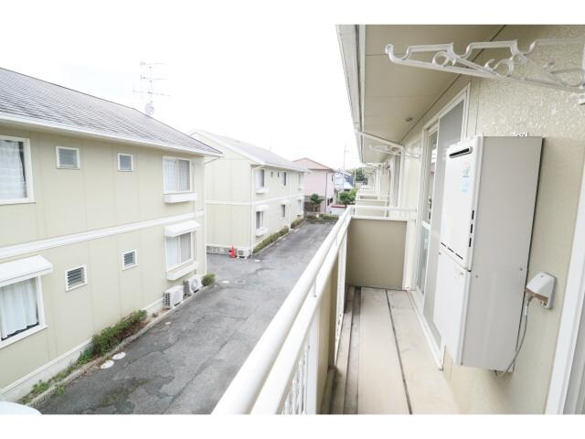 奈良県北葛城郡広陵町馬見中2丁目 ハイツ 2階のベランダ・バルコニー・庭