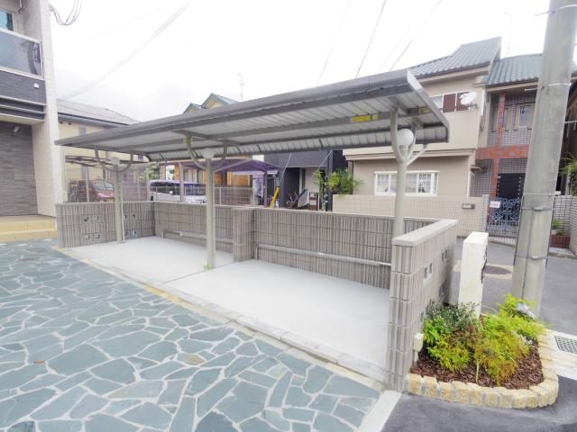 五位堂駅 徒歩7分 2階の駐輪場