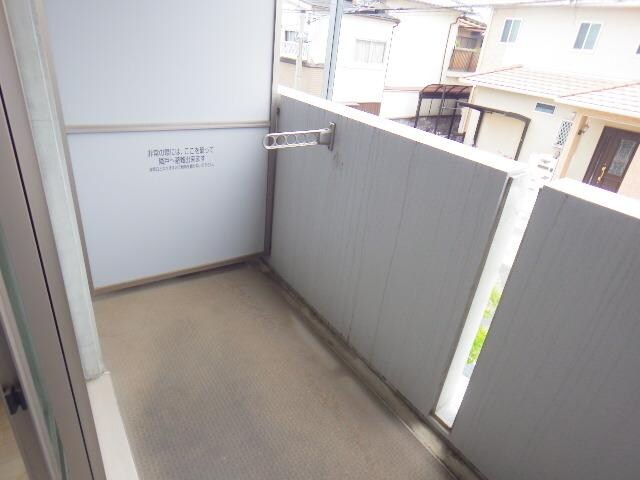 近鉄郡山駅 徒歩3分 2階のベランダ・バルコニー・庭