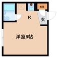 近鉄橿原線 平端駅 2階建 築37年の間取図