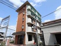 近鉄難波線・奈良線 菖蒲池駅 5階建 築37年の外観写真