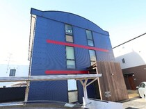 近鉄橿原線 尼ケ辻駅 3階建 築28年の外観写真