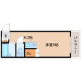 近鉄難波線・奈良線 菖蒲池駅 4階建 築36年の間取図
