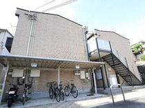 近鉄難波線・奈良線 菖蒲池駅 2階建 築20年の外観写真