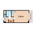 近鉄橿原線 畝傍御陵前駅 4階建 築29年の間取図