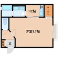 近鉄大阪線（近畿） 大和八木駅 2階建 築11年の間取図