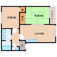 近鉄大阪線（近畿） 桜井駅 2階建 築30年の間取図