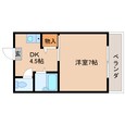 近鉄大阪線（近畿） 桜井駅 3階建 築35年の間取図