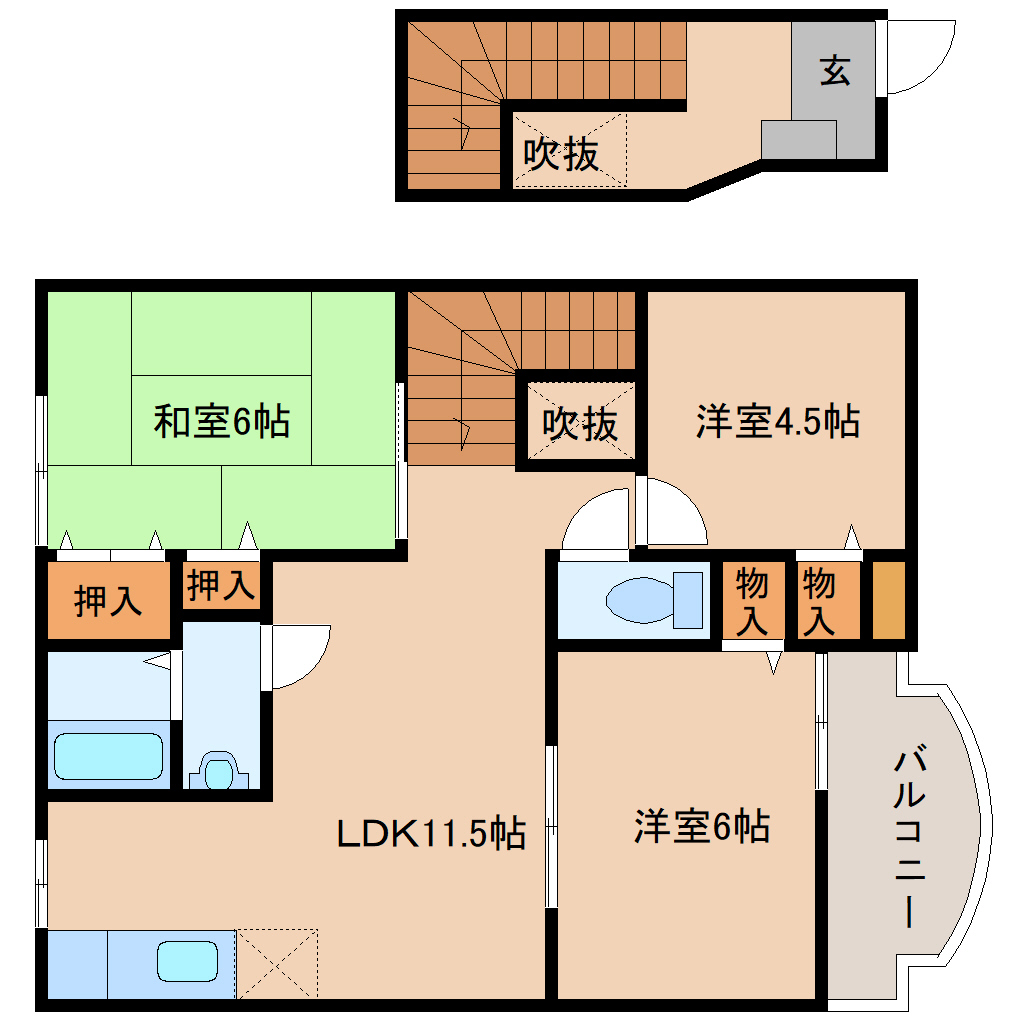 間取図