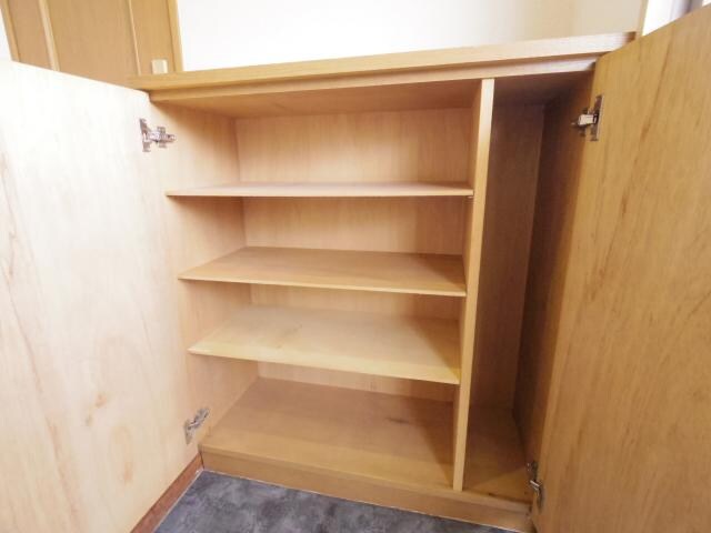 天理駅 徒歩12分 2階の玄関周り(下駄箱)