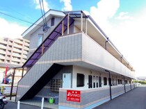 近鉄天理線 前栽駅 2階建 築30年の外観写真