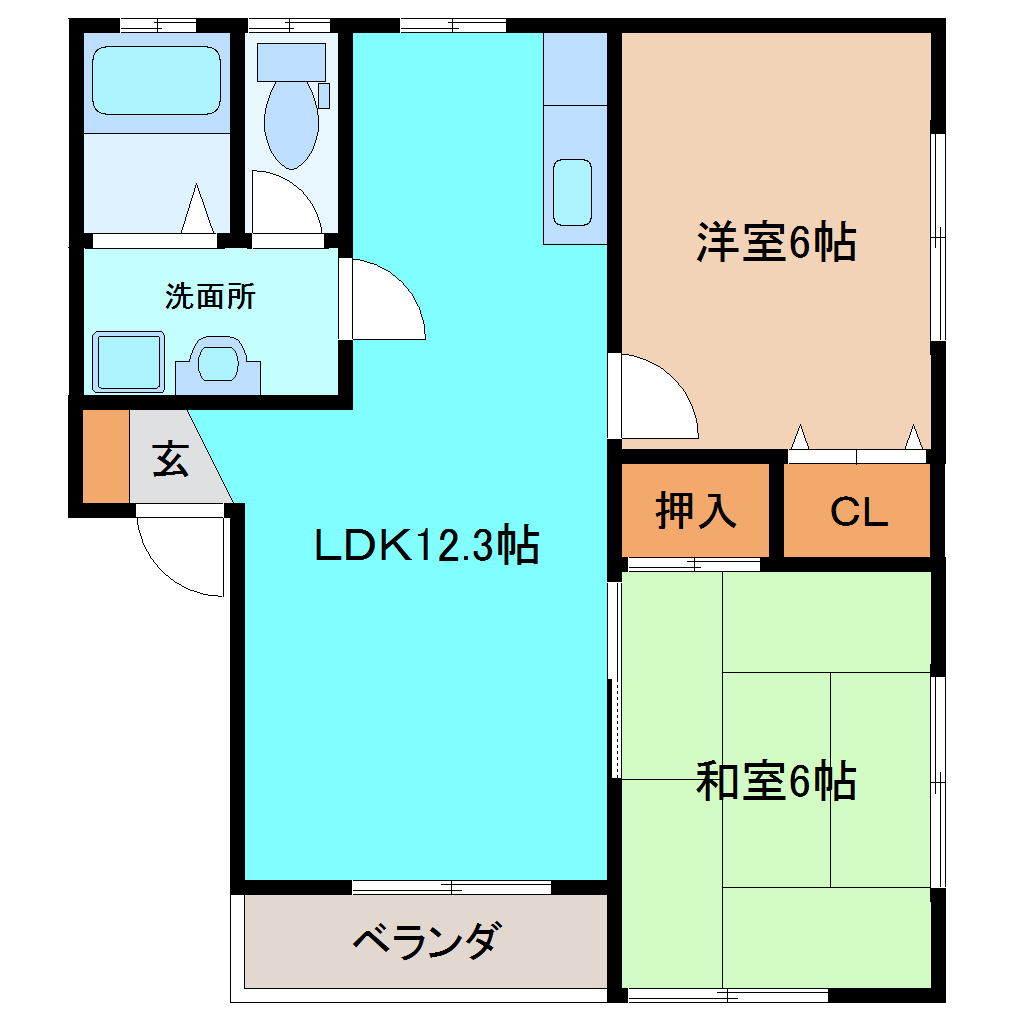 間取図