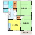 ハイツサカヨリの間取図