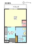 プレシャスかめがわの間取図