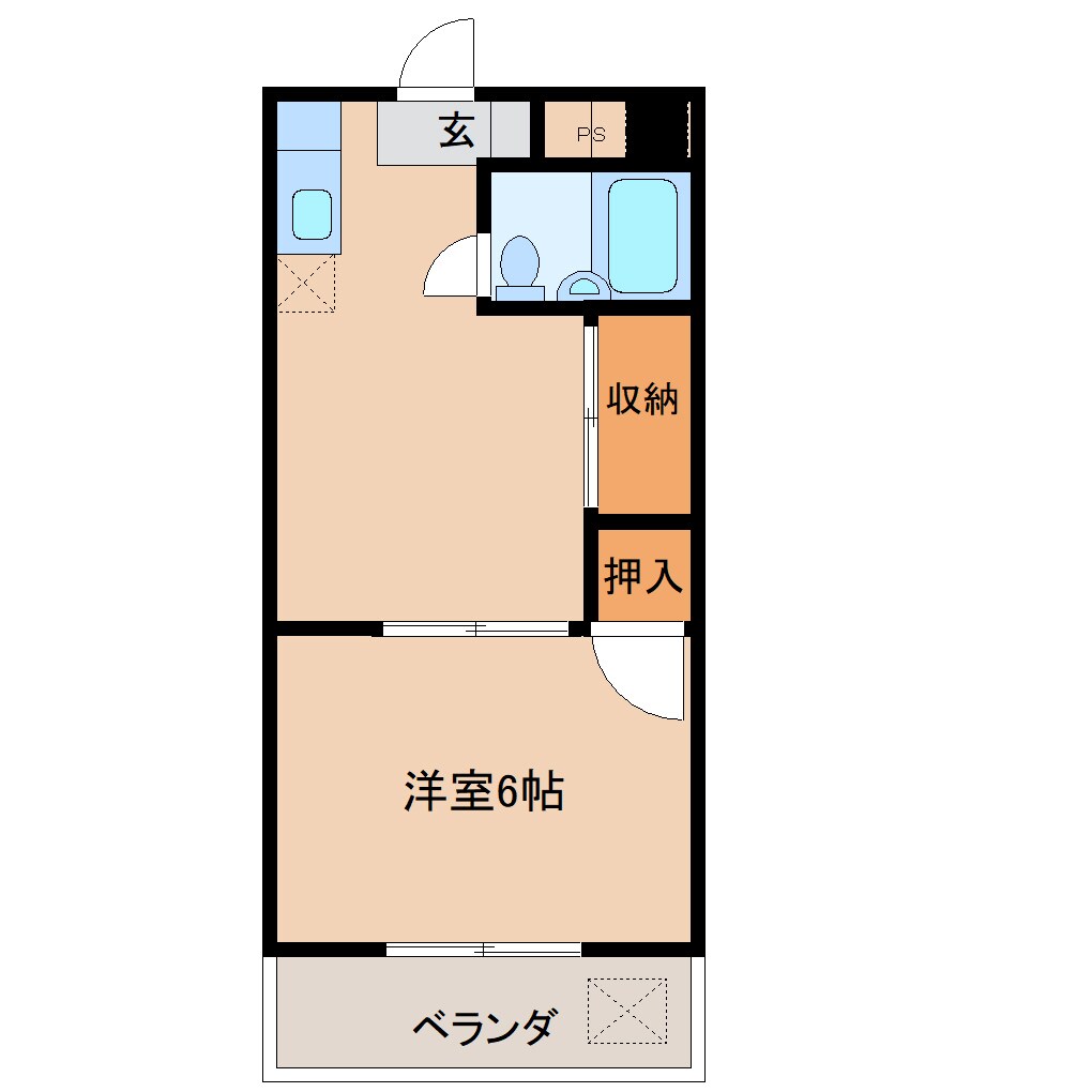 アーバングリーン泉の間取り図