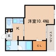 東海道本線 静岡駅 5階建 築9年の間取図