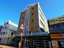 静岡鉄道静岡清水線 音羽町駅 5階建 築28年の外観写真