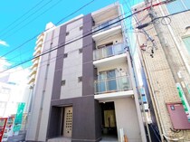 静岡鉄道静岡清水線 新静岡駅 4階建 築18年の外観写真