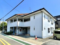 静岡鉄道静岡清水線 音羽町駅 2階建 築32年の外観写真