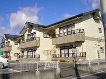 東北本線 須賀川駅 2階建 築34年の外観写真