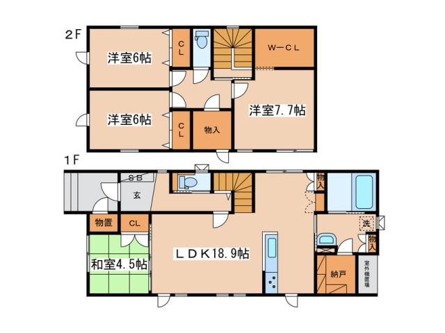 若松町9-13貸家