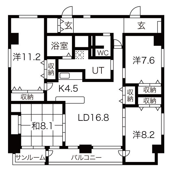 間取図
