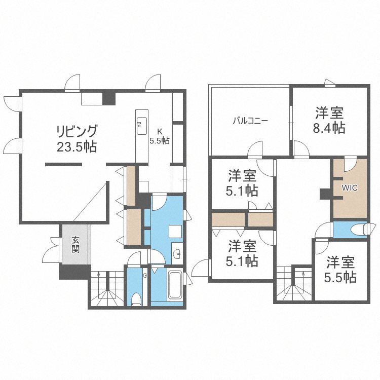 間取図