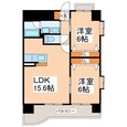 QREST熊本船場の間取図