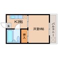 北原コーポの間取図