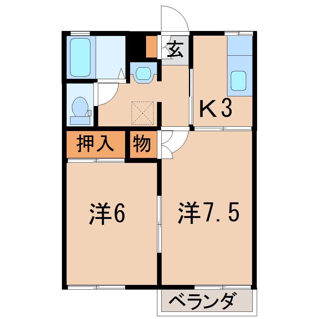 フローラルSASAKINO（福島県福島市）の建物情報 | CHINTAIで賃貸