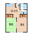 成川ハイツの間取図