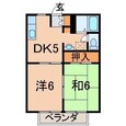 ライブリッチＡの間取図