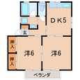 コーポオクヤマの間取図