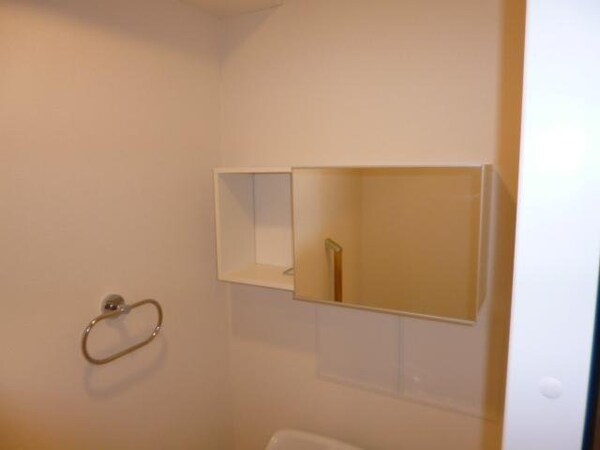 トイレ(トイレ上部収納棚)