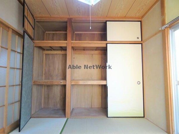 収納(6帖和室の押入れです！)