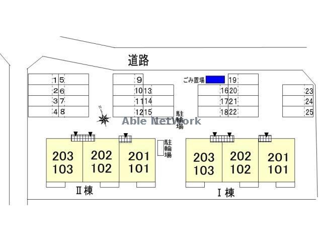 物件外観写真4　(配置図)