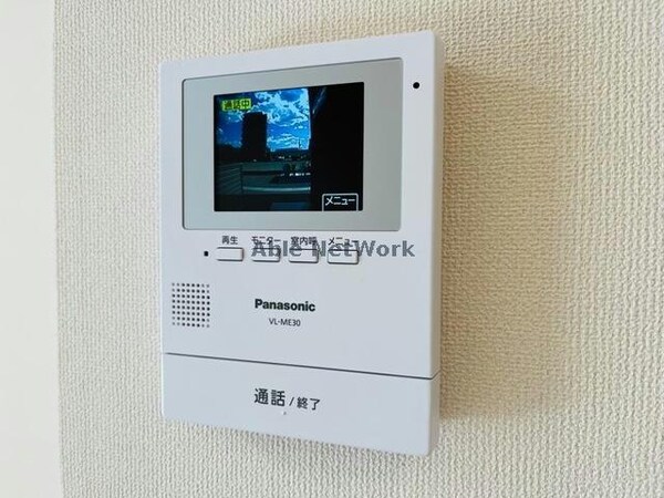 セキュリティ(安心のカメラ付きインターホン※イメージ)