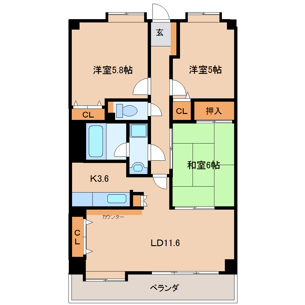 間取図