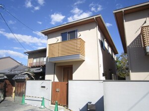 上京区上之町貸家外観写真