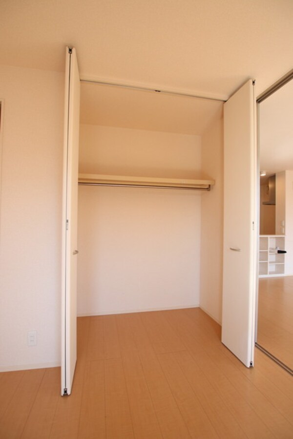 収納(写真は別部屋反転タイプの参考写真です)