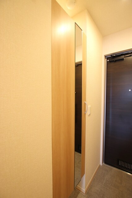 物件内観写真12　(姿見付きの下駄箱)