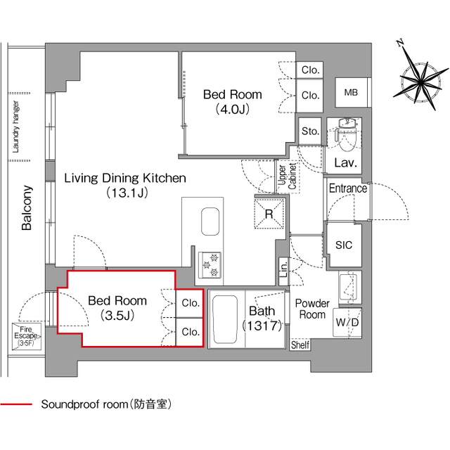 間取図
