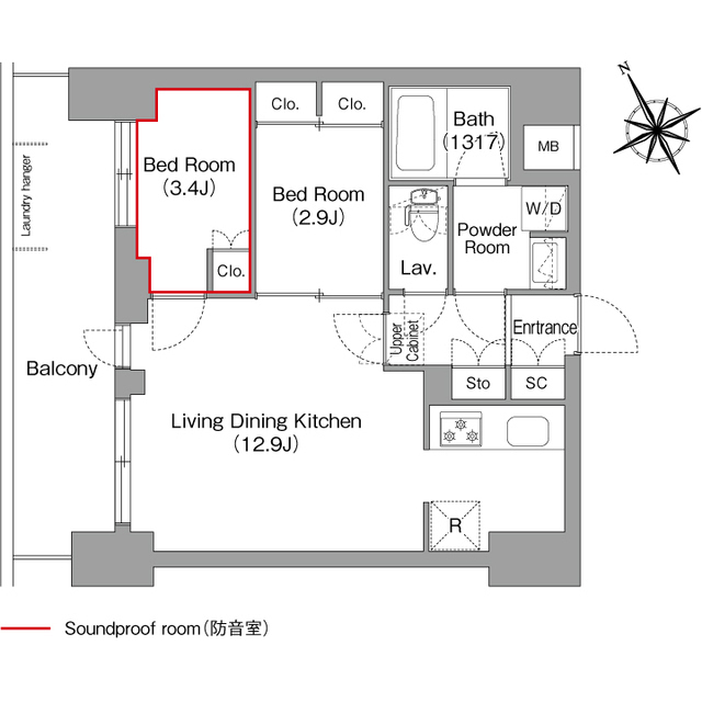 間取図