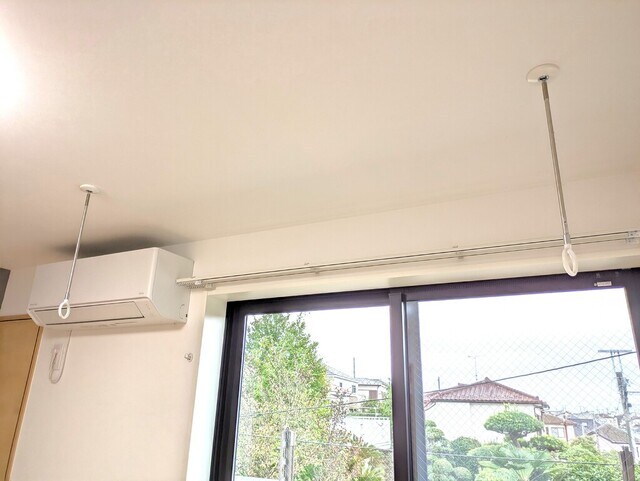 物件内観写真12　(室内物干し)