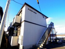 静岡鉄道静岡清水線 県総合運動場駅 2階建 築27年の外観写真