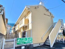 静岡鉄道静岡清水線 県立美術館前駅 2階建 築37年の外観写真